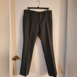 Gucci Tessuto womens polka dot wool/ viscose blend dress pants EU 40/ US 10